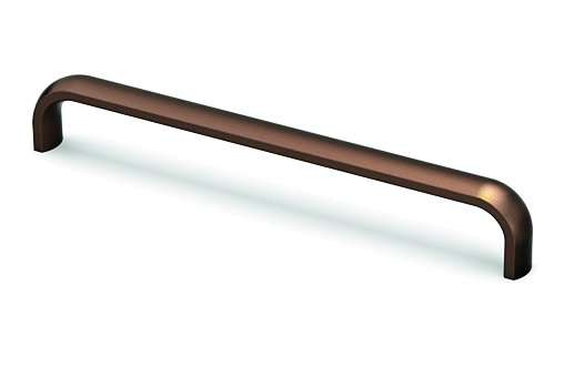 Griff Hettich Naila, Braun metallic, gebürstet, Lochabstand (LA): 128 mm, Länge (L): 135 mm